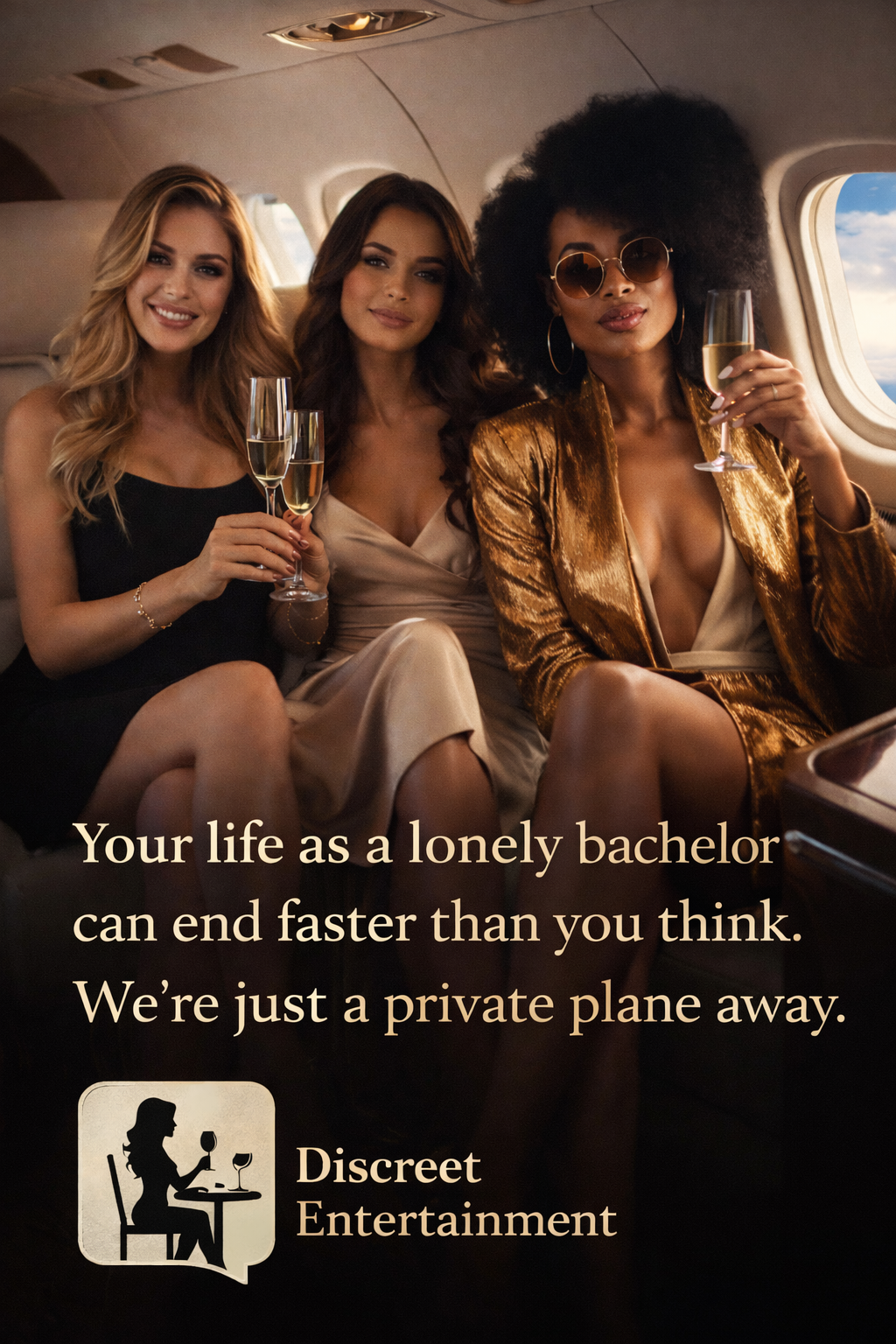 Discreet Travels — private plane encounters